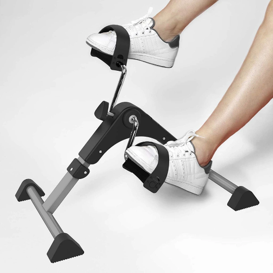Foot peddler for sit down exercise